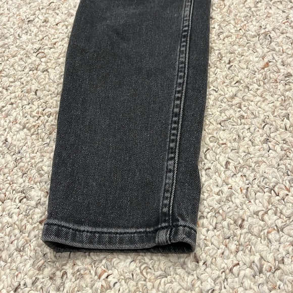 Everlane Black Skinny Jeans Sz 25 High Rise Denim - Picture 4 of 6